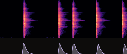 metal-hits spectrogram, SAO-Instruct.